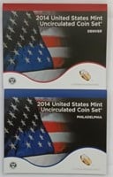2014 US Mint Uncirculated Coin Set