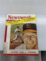 1957 Newsweek Musial Magazine (July 1, 1957)