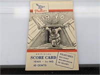 1946 Phillies & St Louis Cardinals ( unscored )