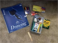 Artist Drawing Pad & Supplies