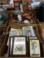 GROUP OF 2 BOXES OF ASSTD COLLECTIBLES AND