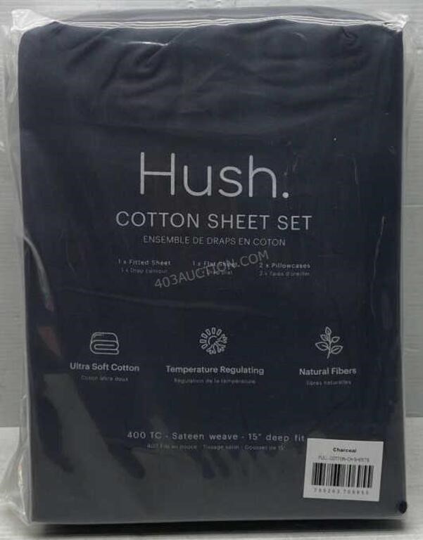 Hush Full Size Bed Sheet Set - NEW