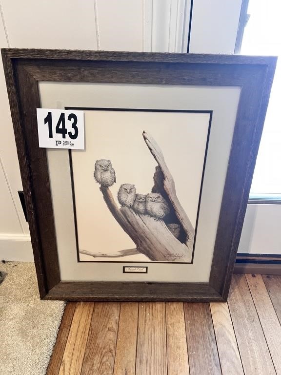 Framed & Signed Print(Den)