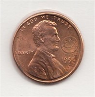 1990 US Counterstamped Penny