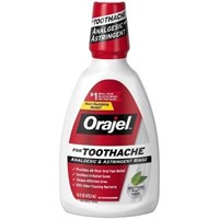 Orajel Toothache Rinse - 16 fl oz  3 Pack