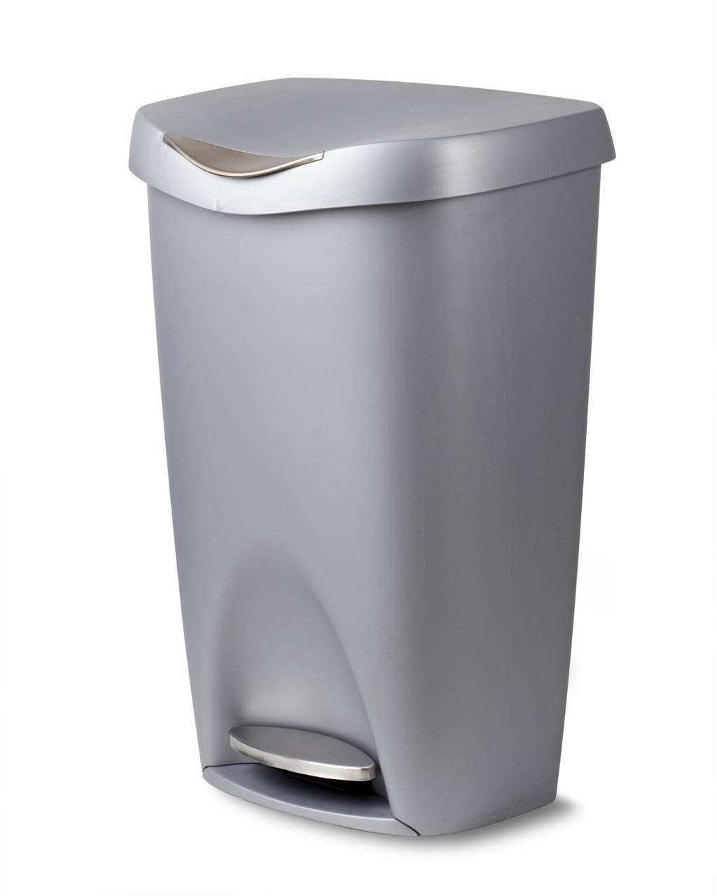 Umbra Brim 13 Gallon Trash Can with Lid - Large Ki