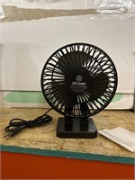 JZCreater USB Desk Fan, Small Fan with 3 Speeds