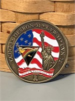 Iraqi Freedom USS Abraham Lincoln Challenge Coin