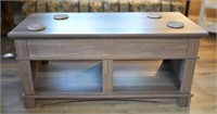 Transitional Lift Top Coffee Table