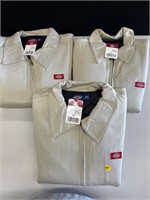 3-NEW TAN DICKIES JACKETS-MED XXL XXL