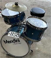 Mendini by Cecilio Mini Kid's 4-Piece Drum Set
