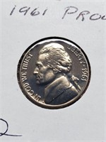 1961 Proof Jefferson Nickel