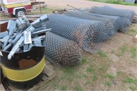 (7) Rolls Used 6' Chain Link Fence