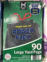 MM Power Flex large yard bags 90ct