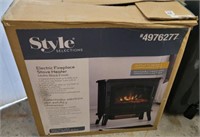 STYLE SELECTIONS ELECTRIC FIREPLACE STOVE HEATER