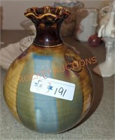 vintage unique pottery vase
