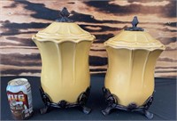 Yellow Canisters ( NO SHIPPING)