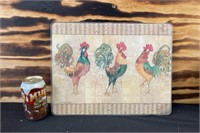 Rooster Cutting Board ( NO SHIPPING)