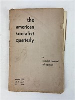 1932 The American Socialist Quarterly