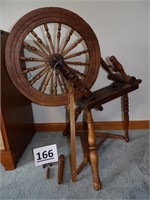 Vintage Spinning Wheel (As Is)