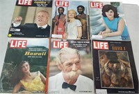 life magazines from the 50's and 60's