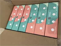 ECO SOUL Bamboo Premium Facial Tissue Cube Box 120