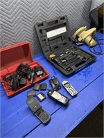 Several used cell phones, 1Bostitch Brad nailer