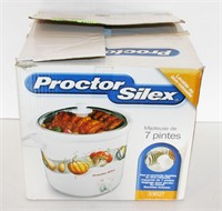 Proctor Silex 7 Quart Slow Cooker Crock Pot in Box