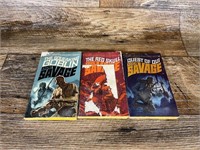 3 Doc Savage Books