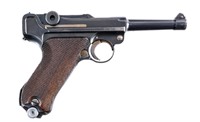 German WWII Mauser S/42 P08 Luger 9mm 1937 Pistol