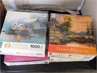 LOT 8 THOMAS KINKADE PUZZLES