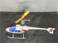 Vintage Helicopter Toy with Cox Engine Silver Bee?