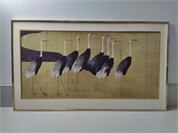 Japanese Wall Art, Cranes