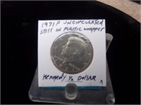 1971-P Kennedy 1/2 dollar uncirculated