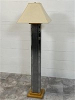 MIRRORED SKYSCRAPER FLOOR LAMP