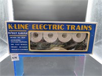 KLine K-6672 Flat Car w/ Coils Chessie