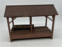 Hand Made Train Miniature Wooden Saw Mill