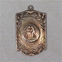 1927 Sterling Silver Boxing Medal