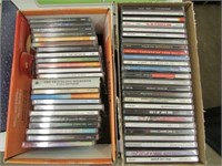 2 BOXES CD'S