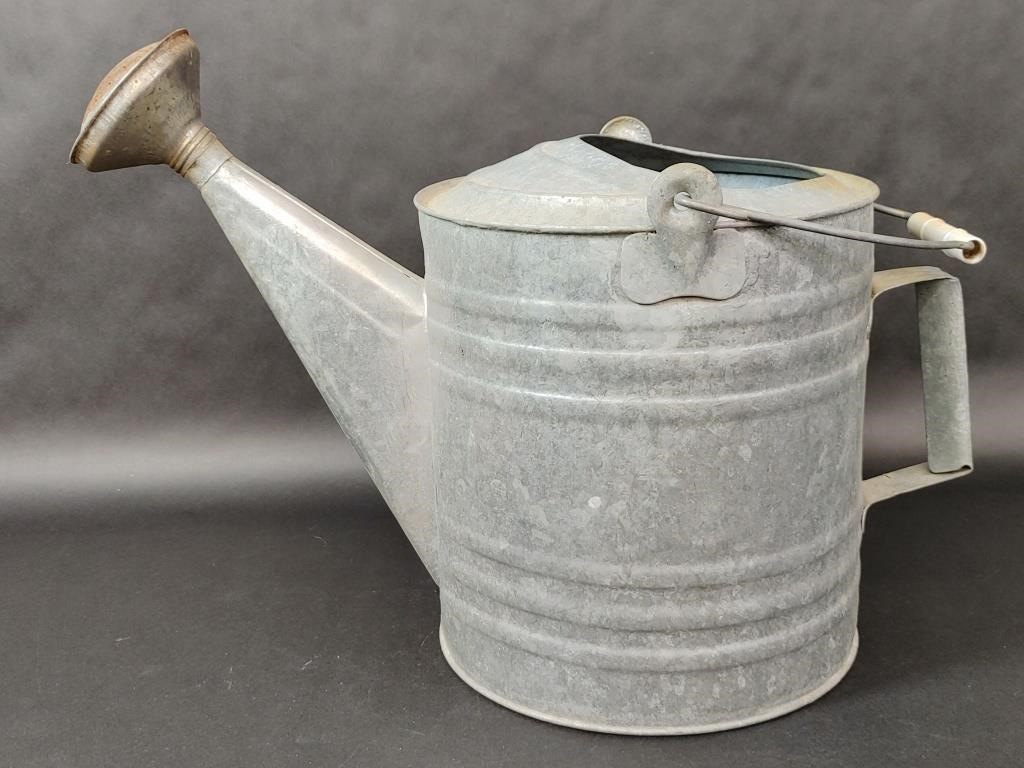 Galvanized Tin Watering Spout Can