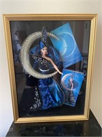 Framed Bob Mackie Moon Goddess Barbie Doll