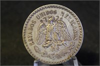 1926 Mexico One Peso Silver Coin