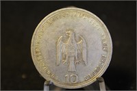 1989 Germany 10 Mark Silver Coin