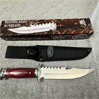 New Hunting Knife with Sheath