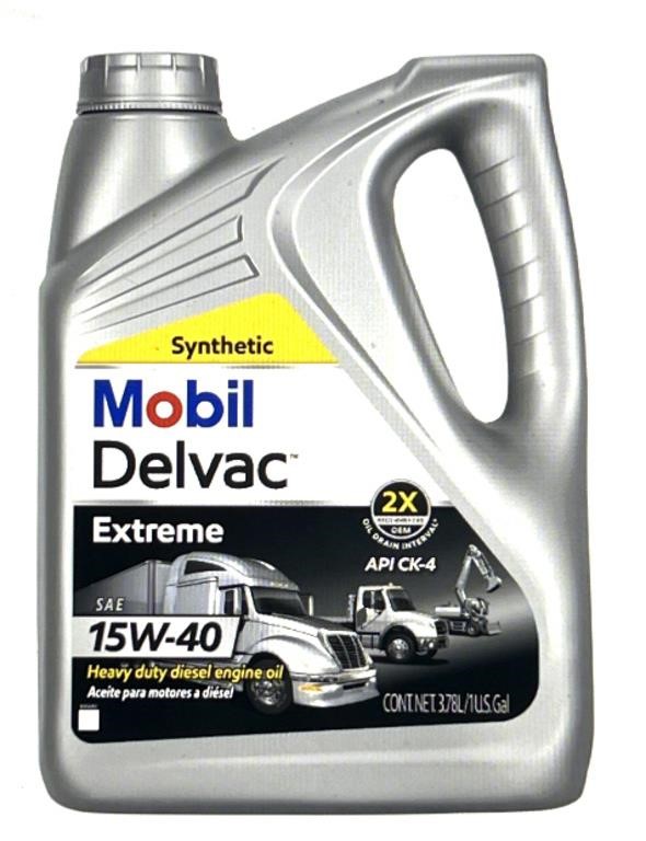 (3) MOBIL Motor Oil: Synthetic, Diesel Engine
