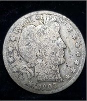 1903-O Barber Silver Half Dollar.