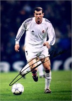 Zinedine Zidane Autograph Autograph  Photo