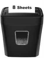 B1019  Bonsaii 8-Sheet Home Office Shredder