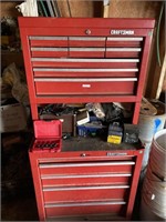 Craftsman tool box with contents