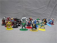 Lot Of DC Comics Die Cast Mini Figurines